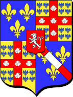 blason Guy XV de Laval